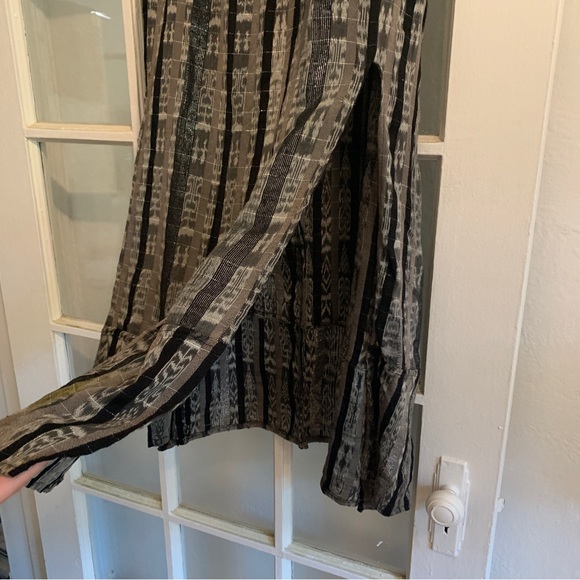 Ethnic boho artisanal maxi skirt - size 6 - Picture 5 of 11